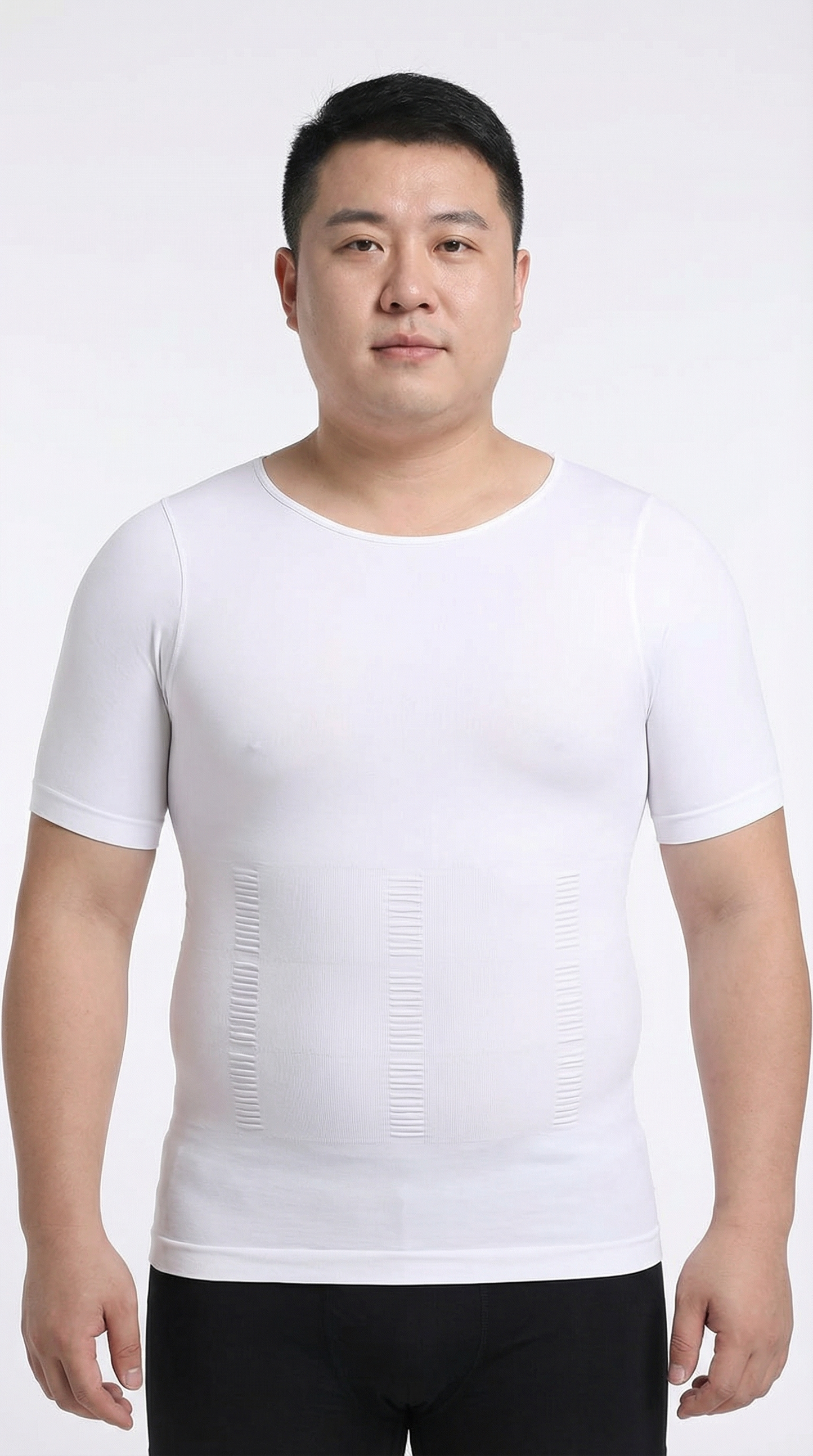 T-shirt Gainant Homme – Ventre Plat & Maintien Ferme | Lushape