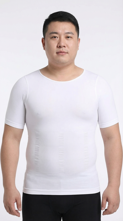 T-shirt Gainant Homme – Ventre Plat & Maintien Ferme | Lushape