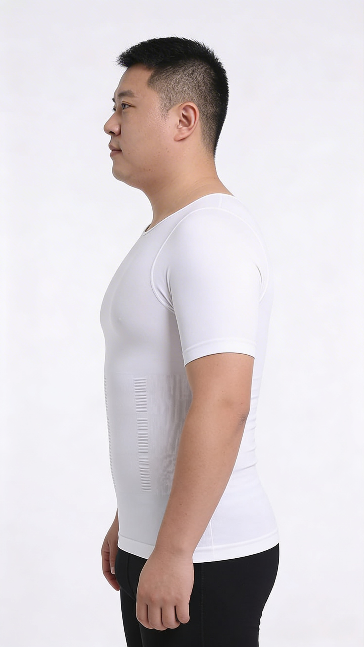T-shirt Gainant Homme – Ventre Plat & Maintien Ferme | Lushape