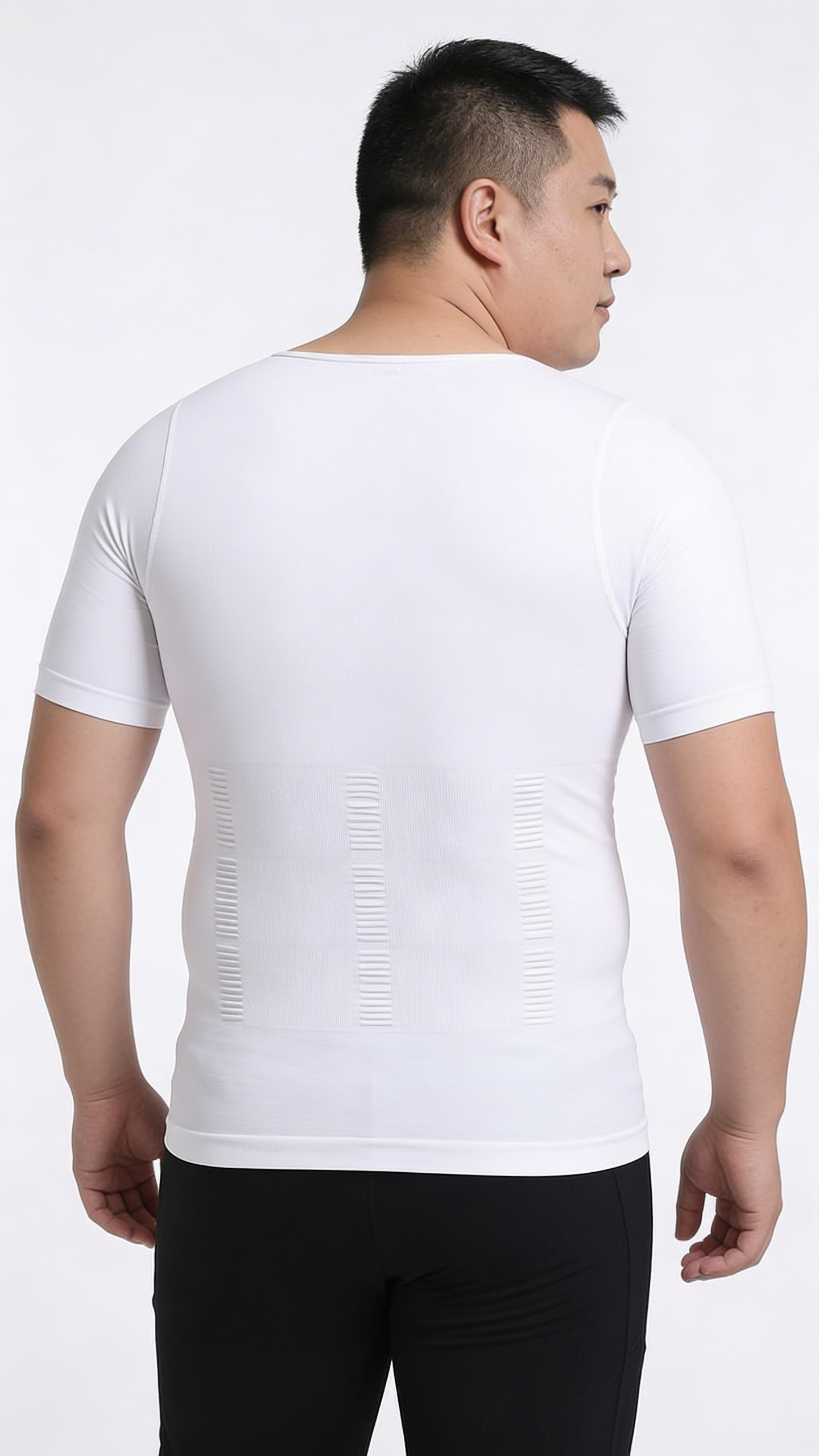 T-shirt Gainant Homme – Ventre Plat & Maintien Ferme | Lushape