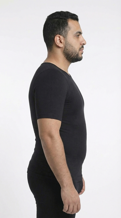 T-shirt Gainant Homme – Ventre Plat & Maintien Ferme | Lushape