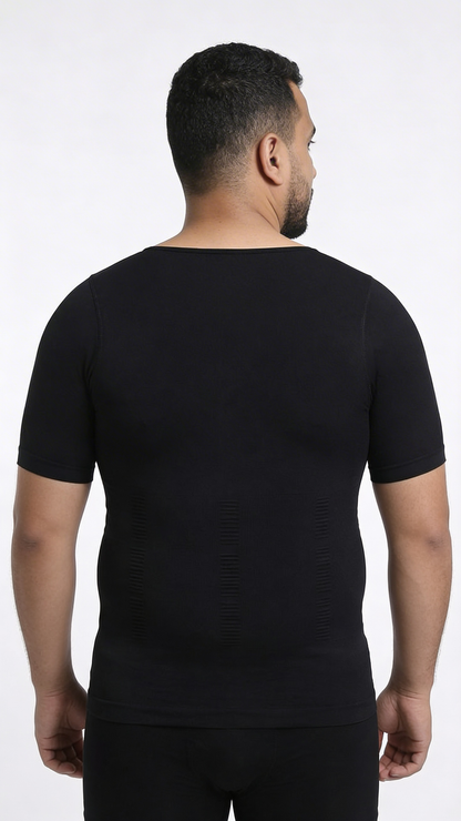T-shirt Gainant Homme – Ventre Plat & Maintien Ferme | Lushape